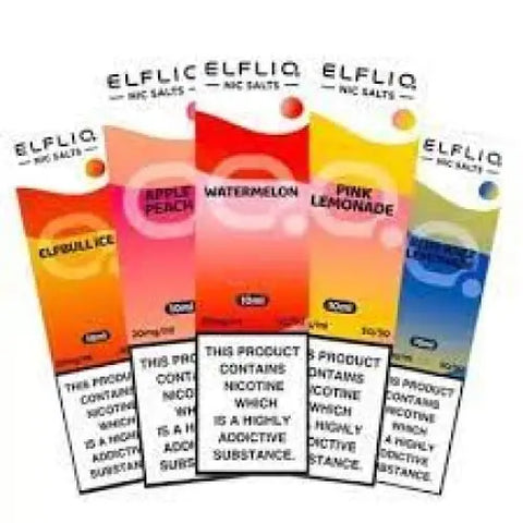 ELFBAR ELFLIQ BLACKCURRANT ANISEED NIC SALTS - 10ML