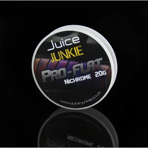 JUICE JUNKIE PRO-FLAT WIRE 8FT NICHROME - Cream Of Croydon / Urban Vapez