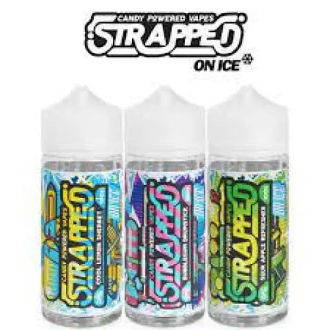 STRAPPED ON ICE 100ML SUPER RAINBOW CANDY