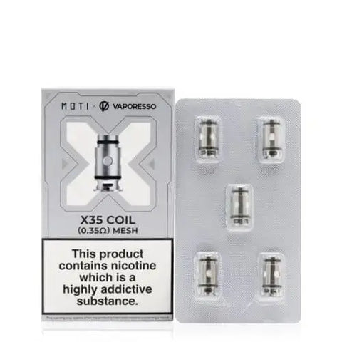VAPORESSO X35 REPLACEMENT COIL - 5PACK